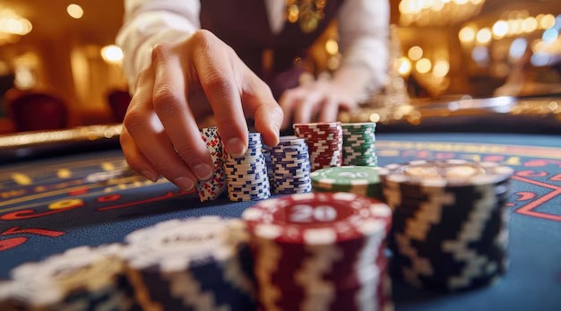 Real-time chat connects you with dealers and players Player chat interface during a live table session